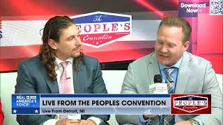 Fisher Capital featured on Real Americas Voice at The Peoples Convention 2024  Part 1 [upl. by Marchelle356]