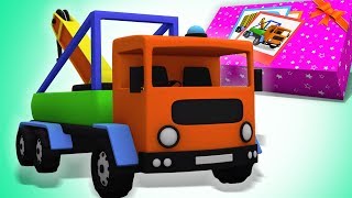 Bjærgningskøretøj  dannelse og brug  Børnesange Danske  Tow Truck  Kids Tv Danish [upl. by Pape]