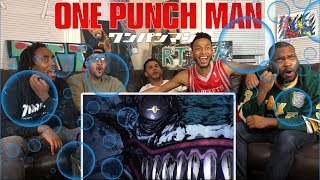 ONE PUNCH MAN EPISODE 8 REACTIONREVIEW THE DEEP SEA KING [upl. by Olihs848]