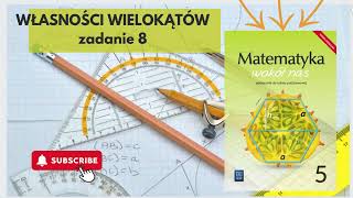 Zadanie 8 Oblicz miarę czwartego kąta czworokąta jeżeli miary pozostałych kątów wewnętrznych tego [upl. by Courtund775]