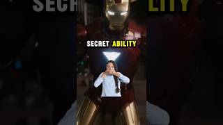 Iron Mans SECRET ability factsshorts marvelcomics marvel ironman [upl. by Aihsei]