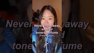 How to utilize expired skin toner amp perfume [upl. by Nnylak]