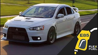 NEW Evo X Flex Fuel Kit Install [upl. by Roberto]