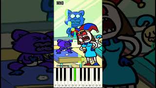 Baby CatNap wants to tear everything in the kindergarten ToonJourney  Piano Tutorial [upl. by Arodnahs]