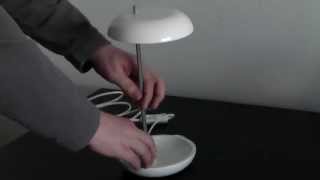 IKEA Lekaryd LED Table Lamp a look at and assembly [upl. by Hamehseer468]