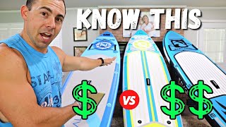 Buying Inflatable Paddleboards  Whats the difference [upl. by Eiramanitsirhc]