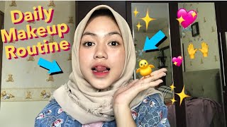 DAILY MAKEUP ROUTINE  Talitha Hasyyati [upl. by Elena856]