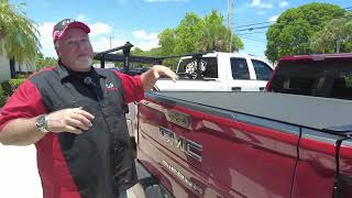 Bak Revolver X4TS on 2024 GMC Sierra 1500 review by Chris from CampH Auto Accessories 7542054575 [upl. by Esinad]