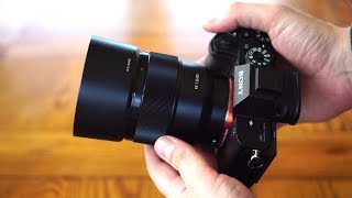 Sony FE 85mm f18 lens review with samples Fullframe and APSC [upl. by Sucul229]