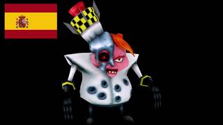 Crash Nitro Kart  Dr N Gin Voice Clips Spanish [upl. by Ardnosal]