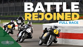 Grand Prix bikes race hard  2023 Barry Sheene Memorial Trophy Pt2 Full Race  Goodwood Revival [upl. by Erdnassac]