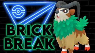 GOGOAT GOT BUFFED WITH ITS BRICK BREAK iS IT FINALLY WORTH USING  PoGo PvP [upl. by Pammi]