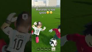 Ronaldo is to good😢😢BABYISUS  doqintalk roblox rf24 [upl. by Damali]