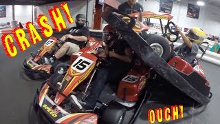 Karting crash compilation  bonus WOW9 [upl. by Ecinom764]