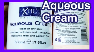 XBC Aqueous Cream Emollient 500ml [upl. by Ayotaj]