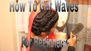 How To Get Straight Hair Waves For Beginners [upl. by Aicats]