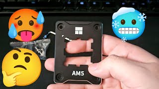 SIRVE PARA BAJAR TEMPERATURAS  CPU CONTACT FRAME AM5  UNBOXING amp REVIEW [upl. by Yr301]