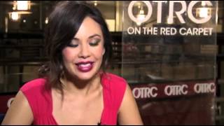 Janel Parrish interview The new Mona amp PLL talk ontheredcarpetcom [upl. by Garrot]