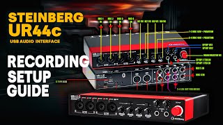 Steinberg UR44C Full Review  Steinberg UR44C USB Interface  DAW [upl. by Hinckley784]