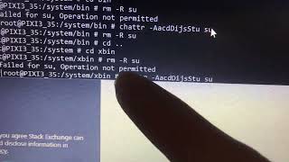 How to fix RM failed for File Operation Not permitted On ROOT￼ [upl. by Airym373]