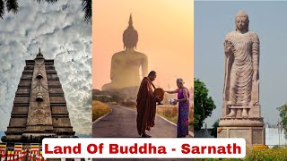 Land Of Buddha  Sarnath Varanasi Vlog  Must Watch [upl. by Drapehs]