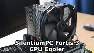 SilentiumPC Fortis 3 CPU Cooler Review [upl. by Analos539]