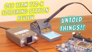 OSS Team T12X Soldering Station Review The Best Cheap Soldering Station [upl. by Llewoh]