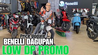 Pinaka Kompletong Presyo DECEMBER 2023 at LOW DP Promo ng BENELLI Motorcycle Cash  DP Monthly [upl. by Platon9]