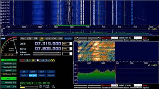 Amatuer radio monitoring 4120 meter band 10022024 [upl. by Nahor890]