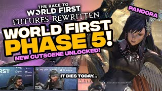 WORLD FIRST Look at Phase 5 CUTSCENE UNLOCKED  Race to World First Futures Rewritten  FFXIV [upl. by Millian]