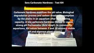 TEST KH SERA CARBONATE HARDNESS  HOW TO [upl. by Honniball]