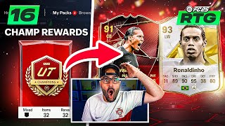 OMG MY FIRST BIG FUT CHAMPS REWARDS ON THE RTG  FC 25 ULTIMATE TEAM [upl. by Dreher300]