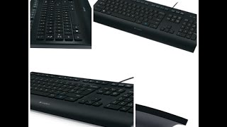 ▶️ Logitech K280e Pro Wired Business Keyboard for Windows Linux and Chrome USB port palm rest [upl. by Jennifer]