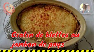 Comment créer un gratin de blettes au jambon cru facilement  Rendezvous en cuisine [upl. by Ahsuatal867]