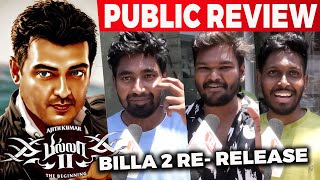 Billa 2 ReRelease Public Review  Ajith Kumar  Billa 2 ReRelease Theatre Responces [upl. by Haleelahk]