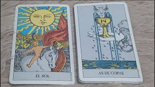 El sol tarot combinaciones con todos los arcanos menores copas oros bastos espadas [upl. by Crane]