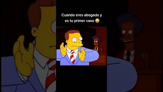 El mejor abogado  los simpson lossimpson lossimpsonlatino luistoonexpress meme humor memes [upl. by Llerrad]