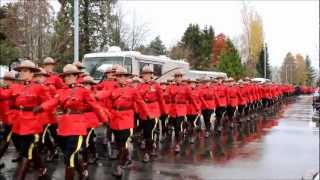 Full Funeral Procession for Surrey RCMP Cst Adrian Oliver [upl. by Daberath]