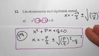 Matematik 2b Några blandade uppgifter inför nationella provet [upl. by Nylsoj]