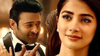 Radhe Shyam movie love BGM  PRABHAS  POOJA HEGDE  listentoyourheart9883  heart touching song [upl. by Dib]