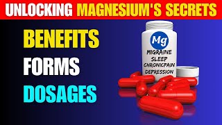 Top 12 Magnesium Health Benefits Forms amp Dosages [upl. by Downe]