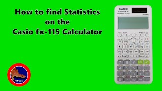 How to use Standard Deviation and other Statistics on the Casio fx115 ES Plus Calculator [upl. by Hummel]