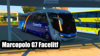 Marcopolo G7 Facelitf  Mod Euro Truck Simulator 2 151 56 [upl. by Pavior257]