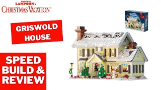 NATIONAL LAMPOONS CHRISTMAS VACATION GRISWOLD FAMILY HOUSE LEGO COMPATIBLE KITR FROM ALI EXPRESS [upl. by Okin]