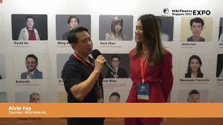 WikiExpo Singapore Wall of Fame interview Alvin Yap CEO Alterverse [upl. by Aleicarg]