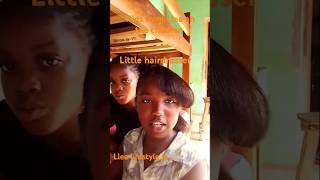 Little hairdressers doing each others hair please 🙏 watch [upl. by Atwood]