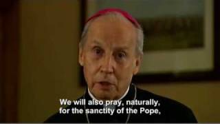 Prelate of OPus Dei speaks about Year of Priests [upl. by Esenwahs]