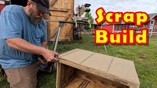 Upcycling Building a Box Out Of Scrap Wood [upl. by Suzetta]