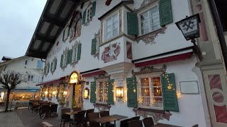 Oberammergau Bavaria Germany Mid December 2023 [upl. by Luht443]