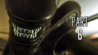 Alien Isolation Walkthrough Gameplay Part 6  The Quarantine PS4 [upl. by Duj]